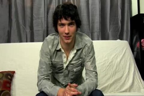 twink Josh Bensan Interviewed Then Wanked His penis