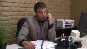 Touchy Boss - Office poke