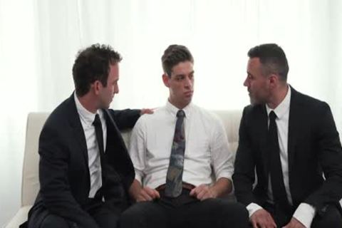 MormonBoyz - Two Hung Religious men fuck A Missionary boy