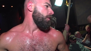 FalconStudios.com - Jessie Colter bareback group sex in club