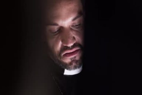 Religious Virgin Ryan Jacobs Confesses To Father Dale Kuda that man wants dicks