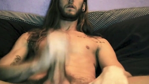 AlternaDudes - Solo pierced Eli Escher & skinny Dude jacks off