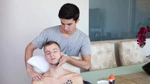 GayRoom: Shaved Mike Chambers fucking with Calvin Cuffs