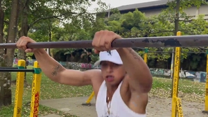 EastBoys: Solo athletic colombian gay cumshot at the castings