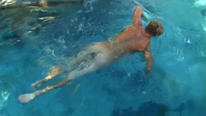 Next Door Male: Masturbating near the pool with Gavin