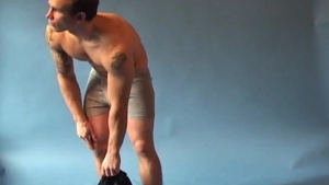 Next Door Male: Naked in 2 Rooms, Marine Unleashes Cum