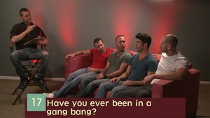Men: Blond Twinks Satisfy Four Hungry Tops